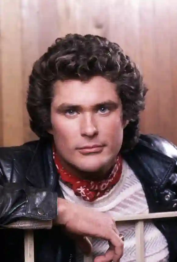 David Hasselhoff in "Knight Rider"