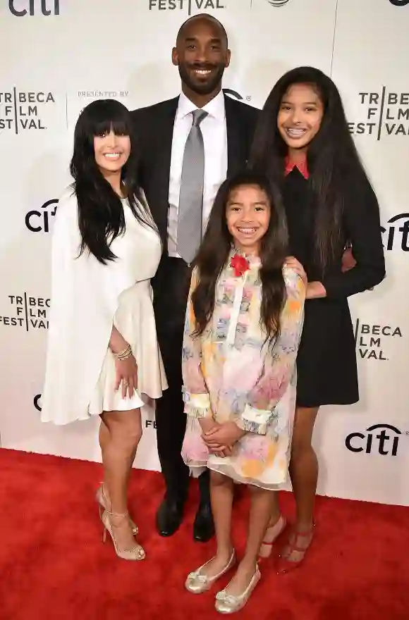 Kobe, Vanessa, Natalia und Gianna Bryant
