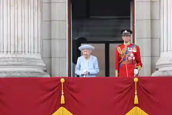 Königin Elisabeth II. und ihr Cousin Edward