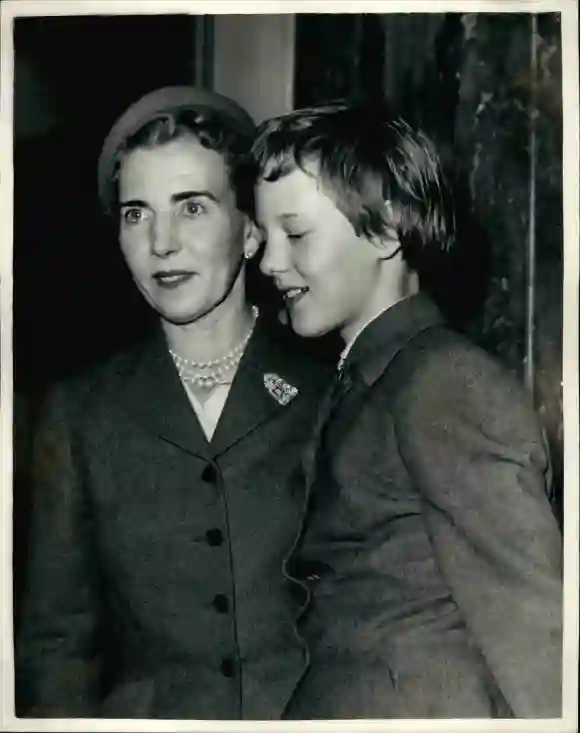 Königin Ingrid und ihre Tochter Margrethe