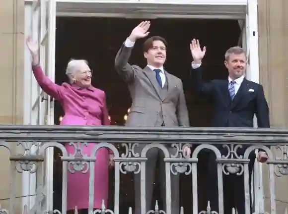 Königin Margrethe, Prinz Christian und Prinz Frederik