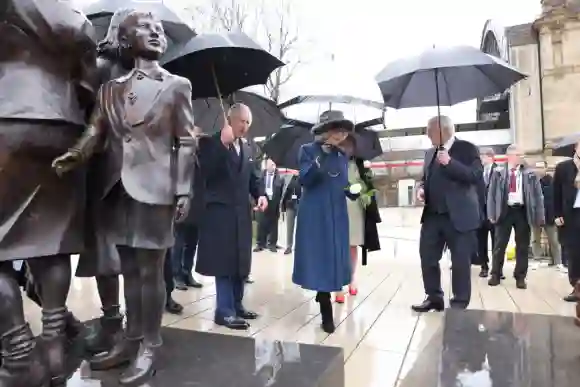 König Charles III. und Königin Camilla in Hamburg