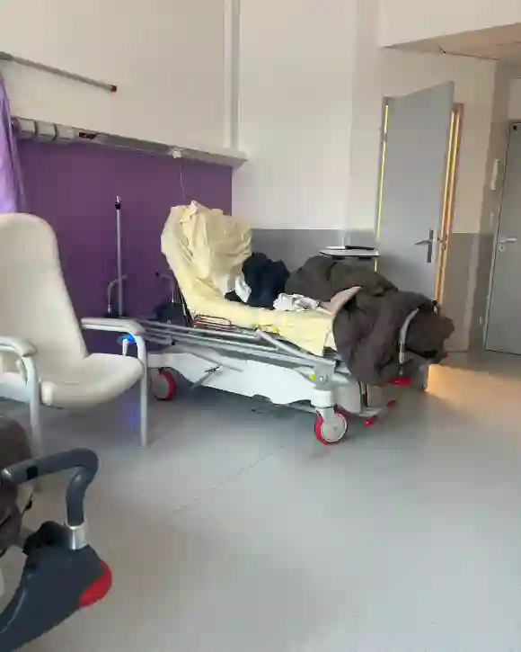 Krankenhaus in Monaco Die Geissens