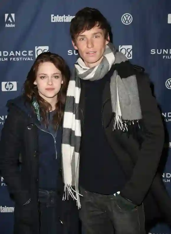 Kristen Stewart und Eddie Redmayne bei der Premiere von „Das gelbe Segel“ 2008