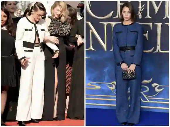 Kristen Stewart und Iris Law im gleichen Outfit