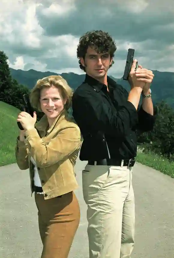 Kristina Sprenger und Hans Sigl gemeinsam in der „Soko Kitzbühel“ 1970