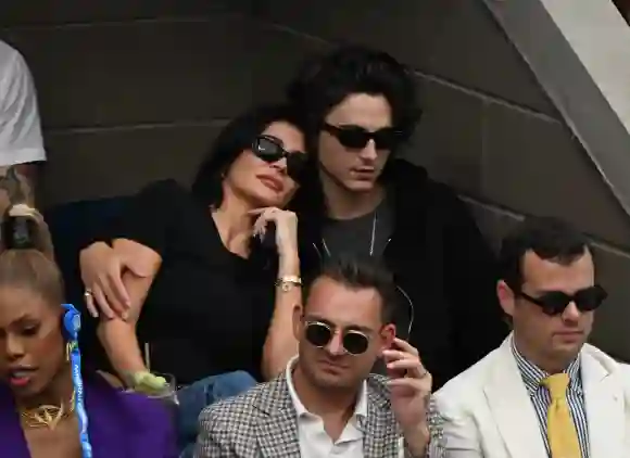 Kylie Jenner und Timothée Chalamet beim US-Open