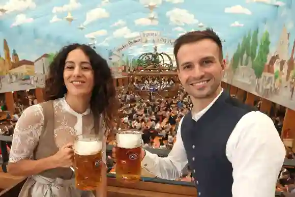 Laryssa Stone und Mathias Niederberger oktoberfest