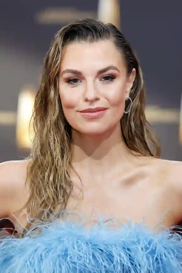 Laura Wontorra beim Deutschen Fernsehpreis 2023