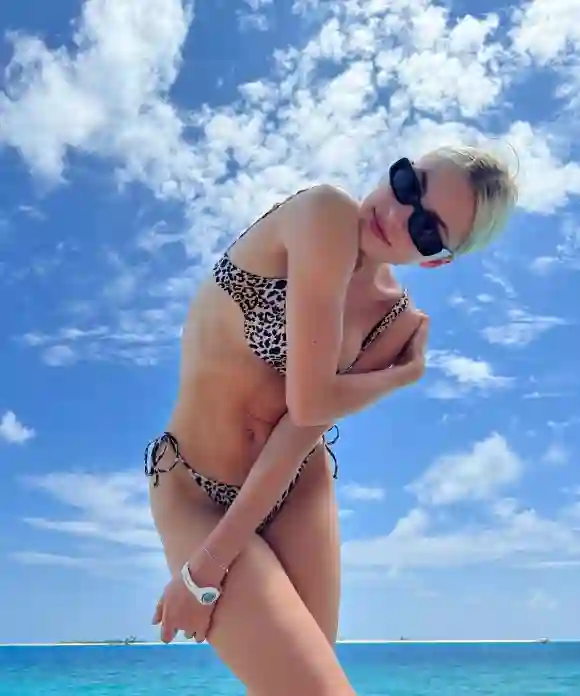 Lena Gercke im Bikini auf Instagram