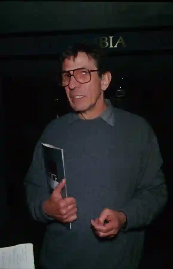 Der amerikanische Schauspieler Leonard Nimoy