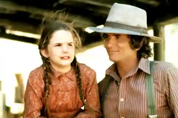 Melissa Gilbert und Michael Landon in „Unsere kleine Farm“