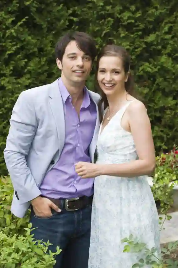 Lorenzo Patané und Uta Kargel als „Robert“ und „Eva“ für „Sturm der Liebe“ am 15. Juli 2010