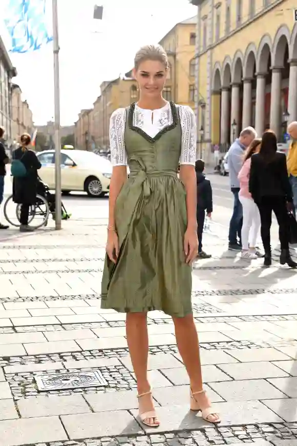 Stars auf dem Oktoberfest: „Germany's Next Topmodel“-Gewinnerin Luisa Hartema