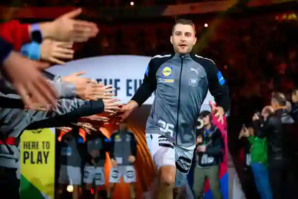 Lukas Mertens ist Teil der Deutschen Handballnationalmannschaft