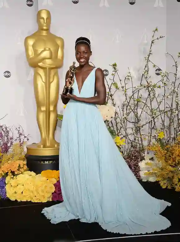 Lupita Nyong'o bei den Oscars 2014
