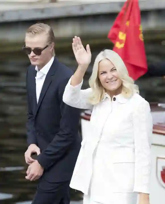 Marius Borg Høiby und Mette-Marit