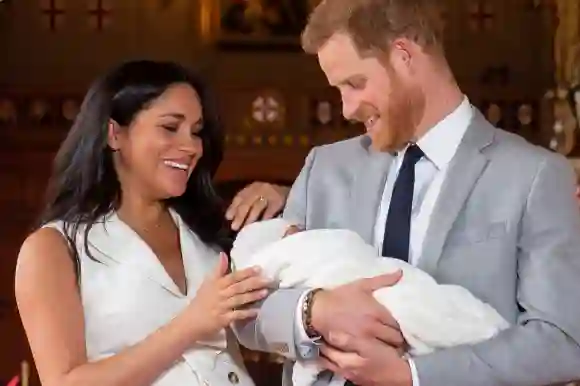 Herzogin Meghan, Prinz Harry und ihr Sohn Archie Harrison