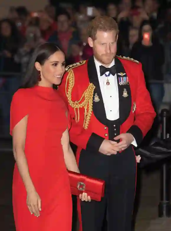 Meghan Markle und Prince Harry Uniform
