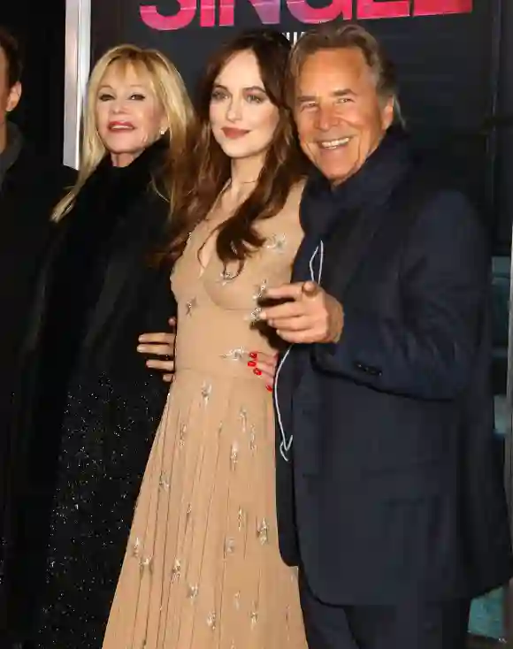 melanie griffith, don johnson und dakota Johnson