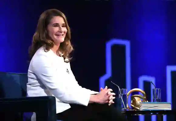 Melinda Gates spricht auf der Bühne bei Oprahs SuperSoul Conversations am 5. Februar 2019 in New York City.