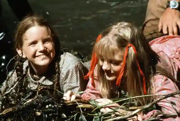 Melissa Gilbert und Alison Arngrim in „Unsere kleine Farm“