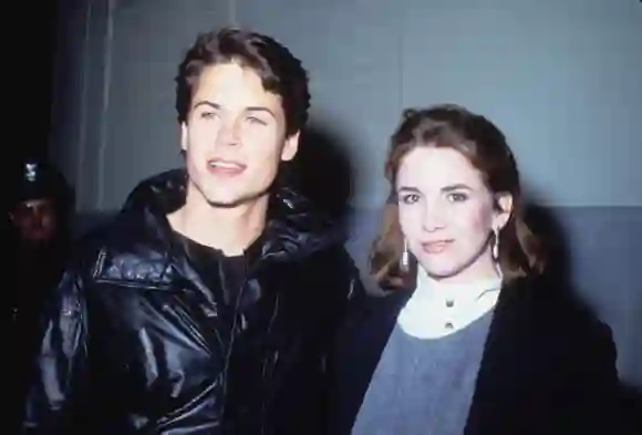 Melissa Gilbert und Rob Lowe im Jahr 1984