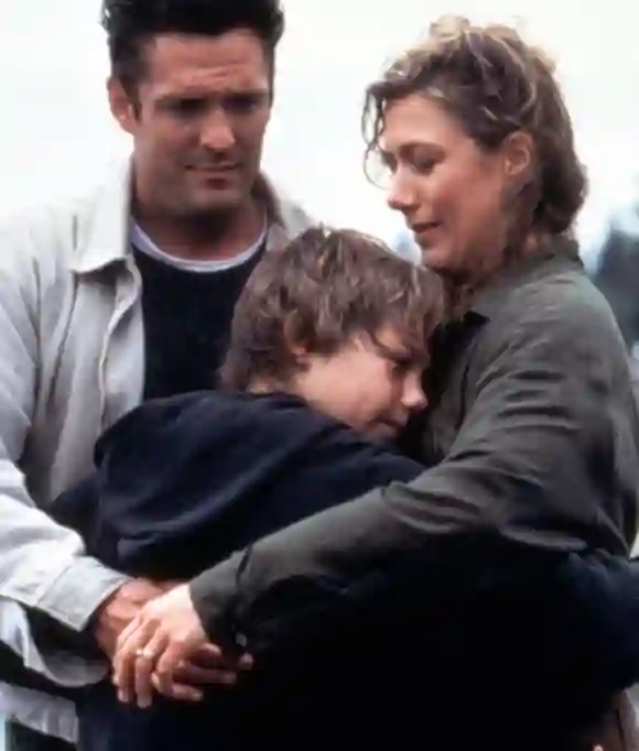 Michael Madsen, Jason James Richter und Jayne Atkinson in „Free Willy“