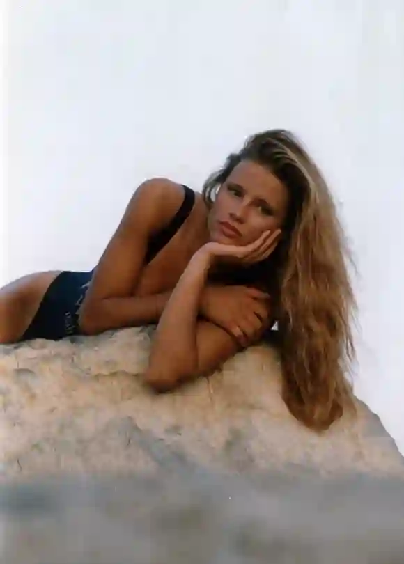 Michelle Hunziker startete ihre Karriere als Model