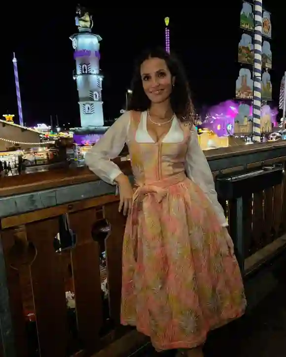 Nadine Menz auf dem Oktoberfest 2024