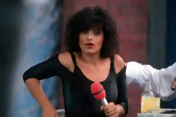 Nina Hagen im Jahr 1989 früher jung Sängerin Schminke