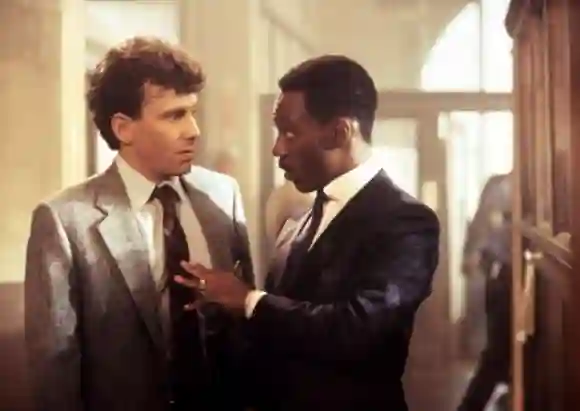 Paul Reiser und Eddie Murphy in „Beverly Hills Cop“ 1987