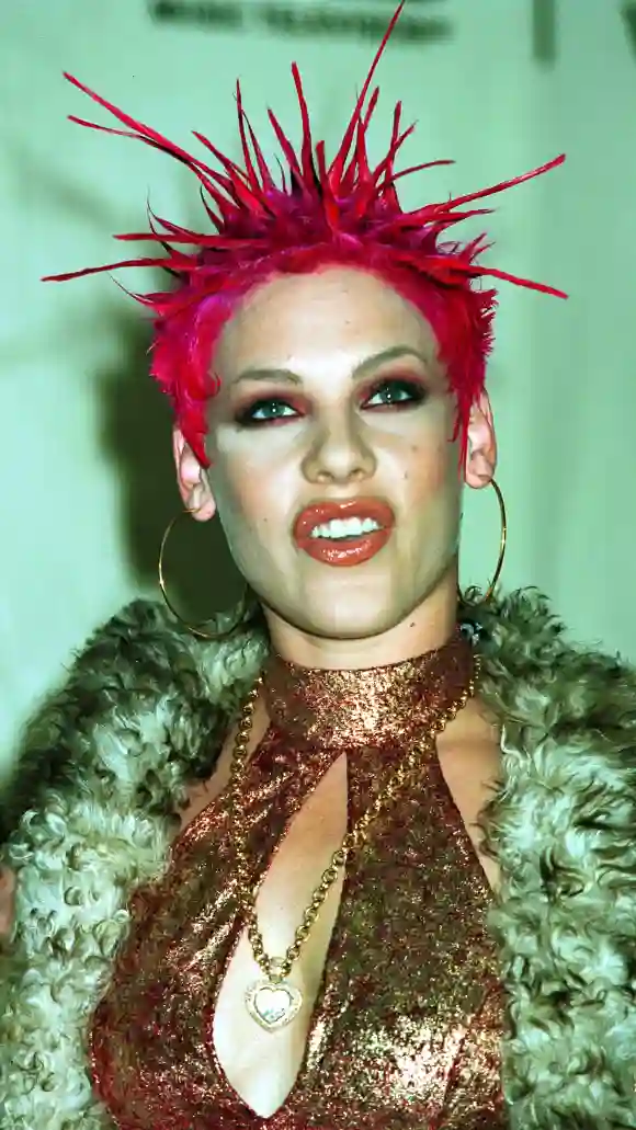 Sängerin Pink in New York City, 2000