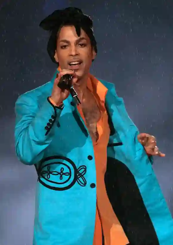 Prince bei der Super Bowl Halbzeitshow