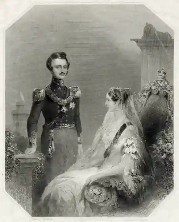 Prinz Albert und Königin Victoria