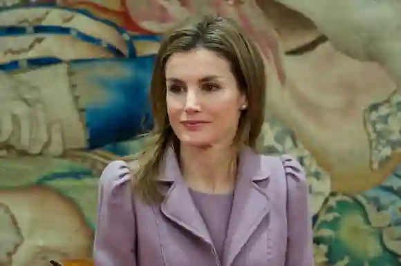 Prinzessin Letizia von Spanien bei einer Preisverleihung am 14. Januar 2014