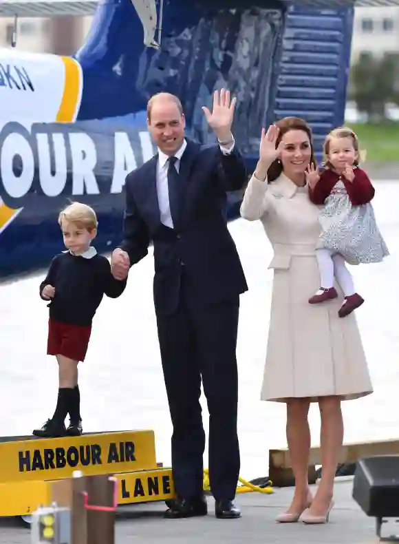 Prinz George, Prinz William, Herzogin Kate und Prinzessin Charlotte bei ihrer „Royal Tour“ nach Canada 2016