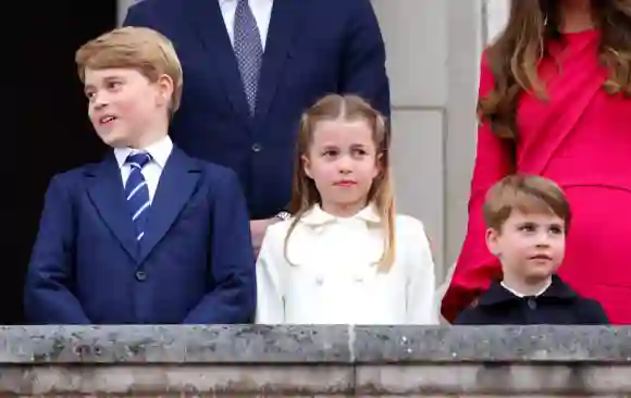 Prinz George, Prinzessin Charlotte und Prinz Louis im Juni 2022