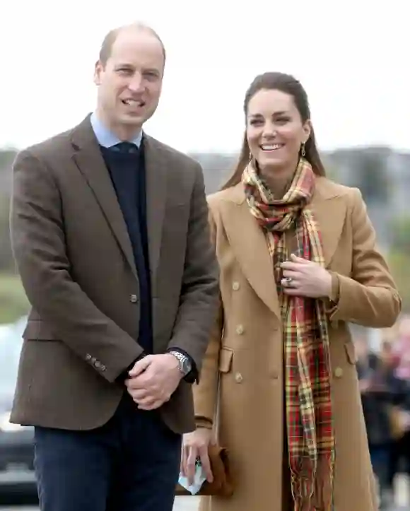 Prinz William und Herzogin Kate im Mai 2021 in Schottland