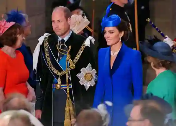 Prinz William und Herzogin Kate bei Charles' Krönung in Schottland