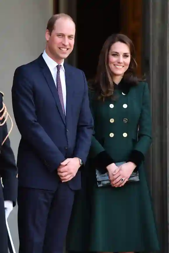 Prinz William und Herzogin Kate bei ihrem Besuch in Paris am 17. März 2017