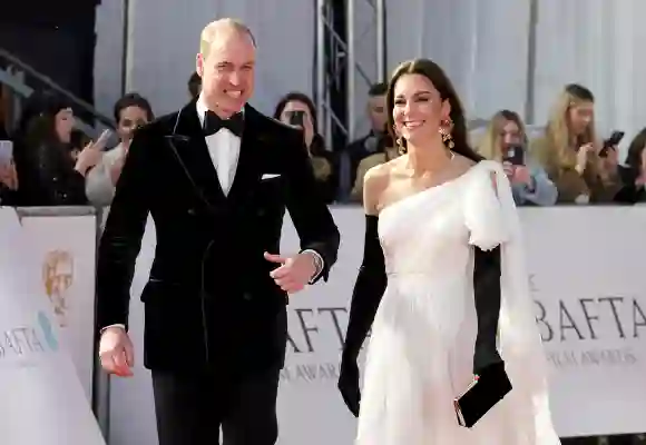 Prinz William und Herzogin Kate bei den BAFTA Awards 2023
