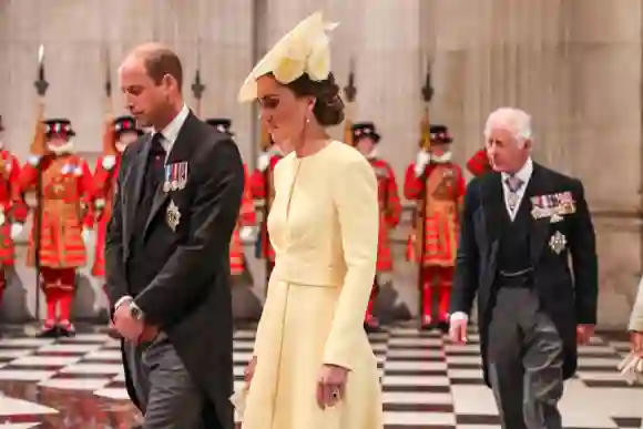 Prinz William, Herzogin Kate und König Charles III.