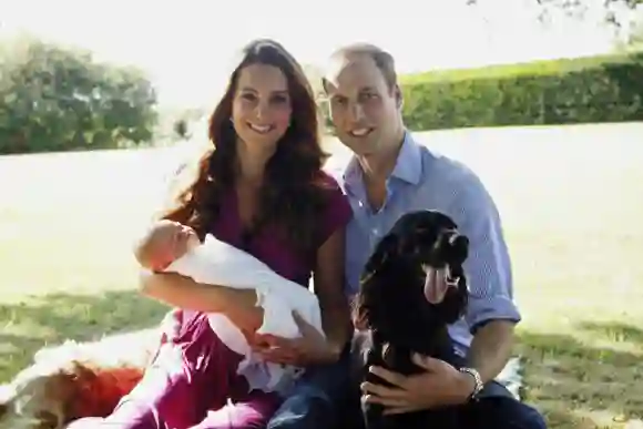 Prinz William und Herzogin Kate Hund