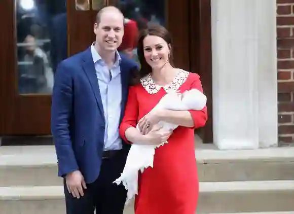 Herzogin Kate Prinz William Prinz Louis Geburt
