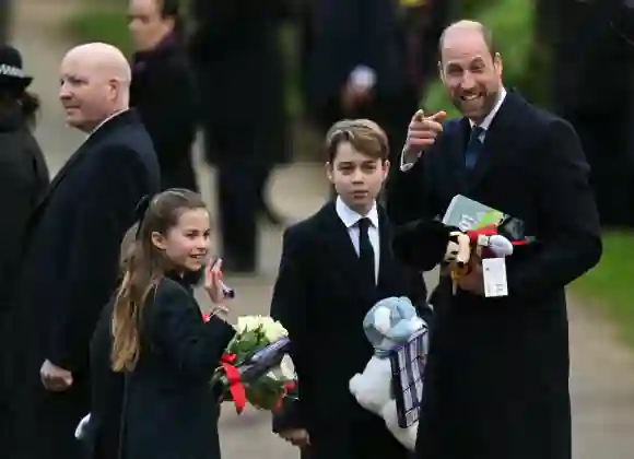 Prinzessin Charlotte, Prinz George und Prinz William
