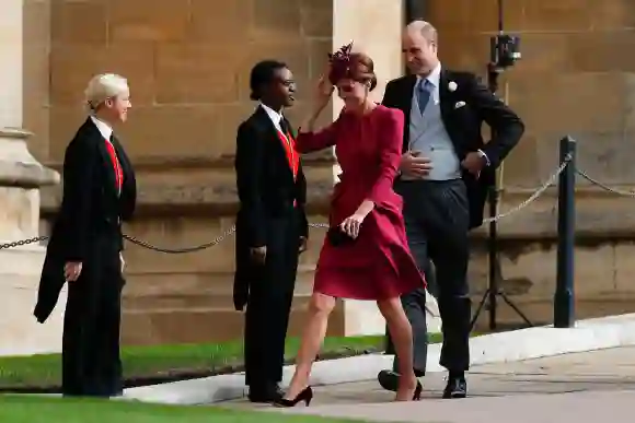 Prinz William und Herzogin Kate bei der Hochzeit von Eugenie