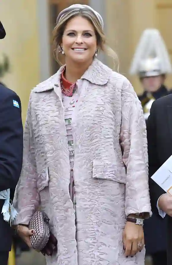 Prinzessin Madeleine am 1. Dezember 2017 auf Schloss Drottningholm