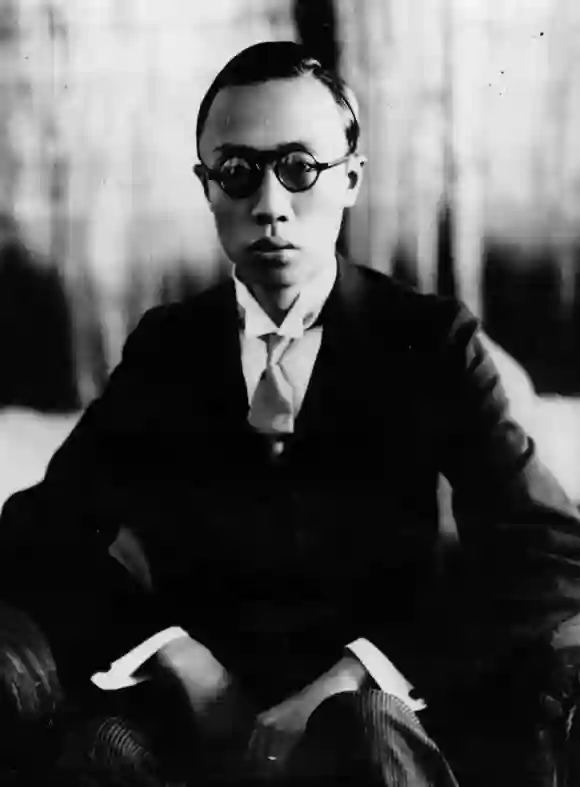 Der ehemalige chinesische Kaiser Puyi 1925