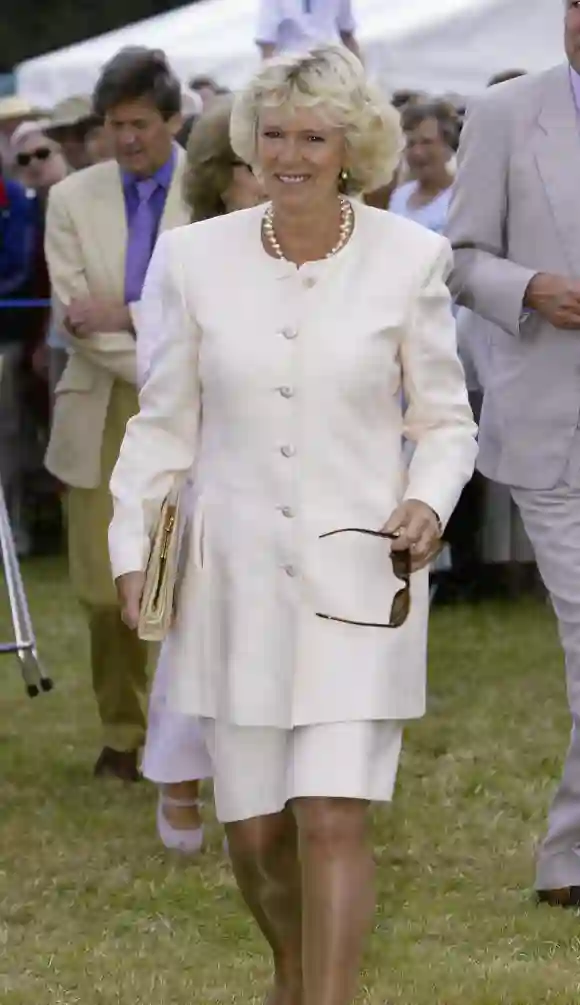 Königin Camilla bei der Sandringham Flower Show in Norfolk, England im Jahr 2003